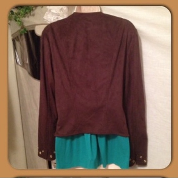 I N C International Concepts Brown Cardigan NWT🎁 Sz L Excellent Condition☝🏻😍 - Picture 9 of 10